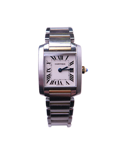 Cartier Tank Francaise 2384, front view